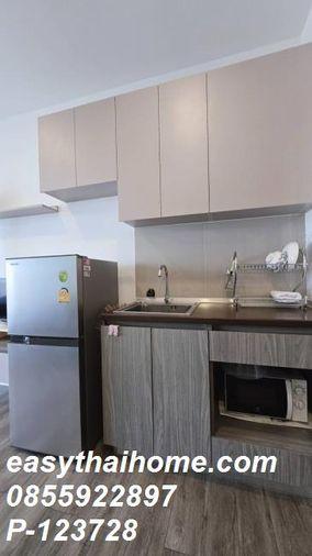 picture P-123728 Stylish Condo! Brown Ratchada 32 Near MRT Lat Phrao - 2.06M! Line Id @easythaihome 085-592-2897 - 5/8