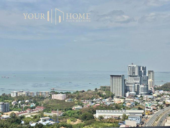 รูป Duplex ให้เช่า 3 ห้องนอน 3 ห้องน้ำ 2 ชั้น วิวทะเล – KnightsBridge The Ocean ศรีราชา - รูปที่ 1/28