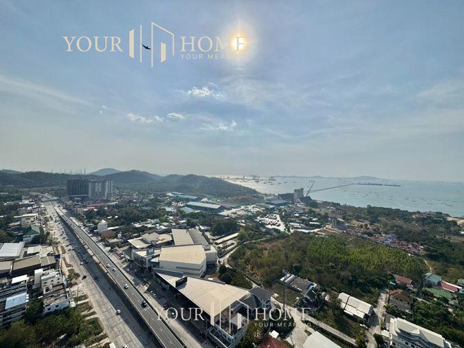 รูป Penthouse วิวทะเลสุดหรู KnightsBridge ศรีราชา – 3 ห้องนอน 3 ห้องน้ำ ห้องใหญ่ 122 ตร.ม. - รูปที่ 8/21