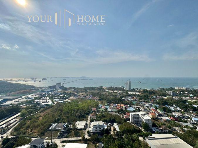 รูป Penthouse วิวทะเลสุดหรู KnightsBridge ศรีราชา – 3 ห้องนอน 3 ห้องน้ำ ห้องใหญ่ 122 ตร.ม. - รูปที่ 9/21