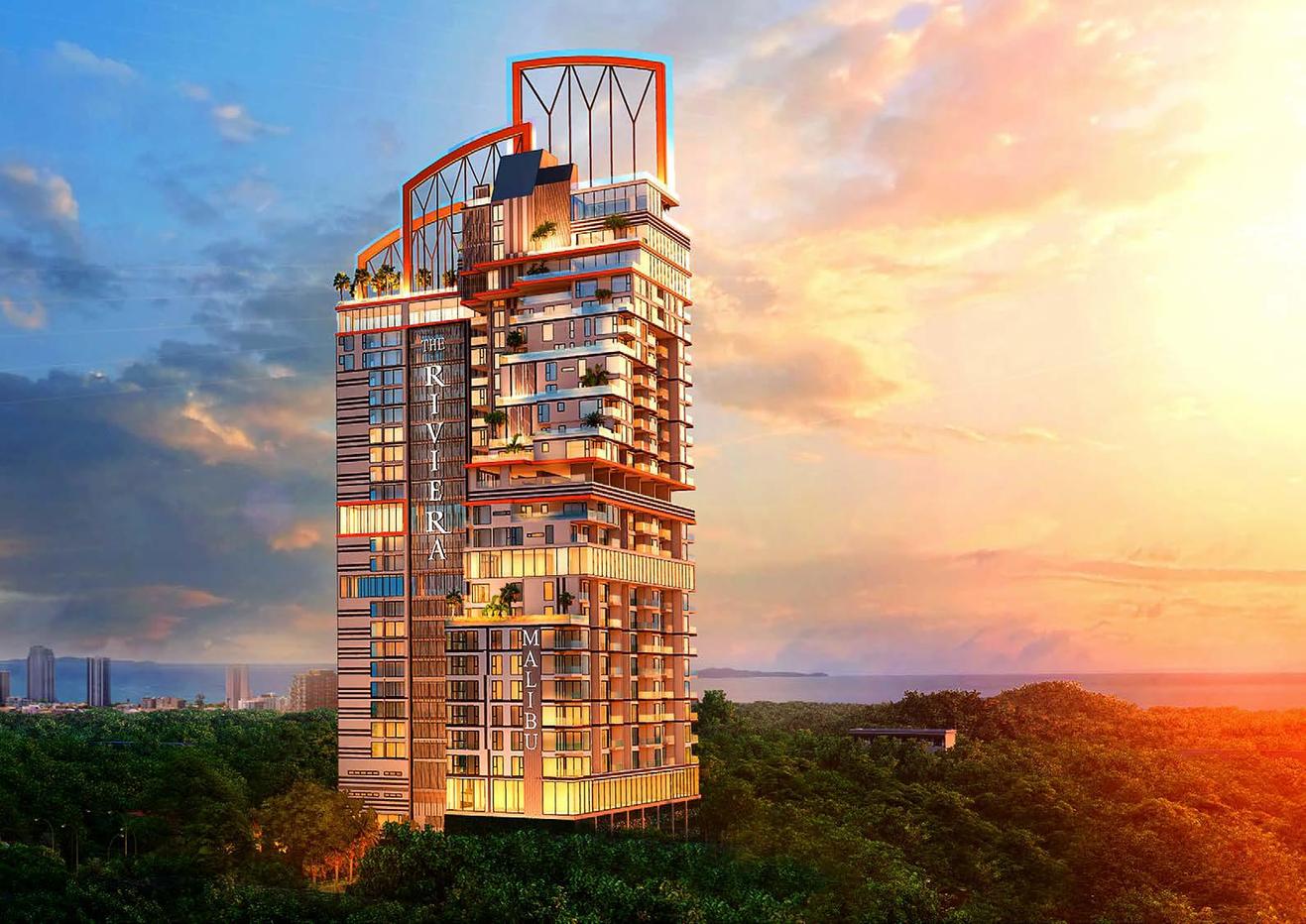 รูป The Riviera Malibu 2BR Duplex for Sale Bay View Pratumnak - รูปที่ 14/14