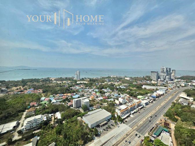 รูป Duplex ให้เช่า 3 ห้องนอน 3 ห้องน้ำ 2 ชั้น วิวทะเล – KnightsBridge The Ocean ศรีราชา - รูปที่ 17/28