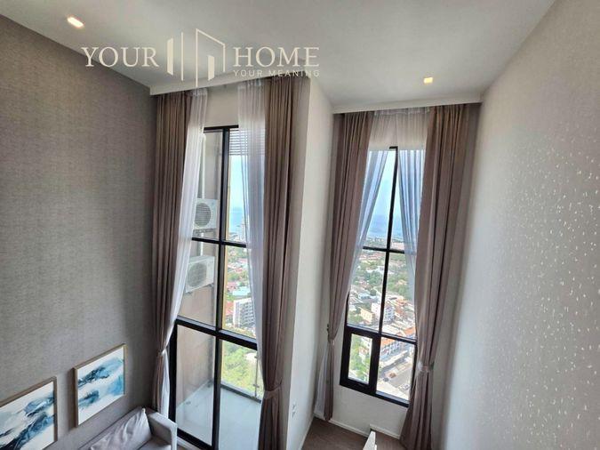 รูป Duplex ให้เช่า 3 ห้องนอน 3 ห้องน้ำ 2 ชั้น วิวทะเล – KnightsBridge The Ocean ศรีราชา - รูปที่ 22/28