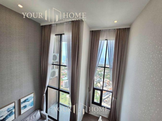 รูป Duplex ให้เช่า 3 ห้องนอน 3 ห้องน้ำ 2 ชั้น วิวทะเล – KnightsBridge The Ocean ศรีราชา - รูปที่ 22/28