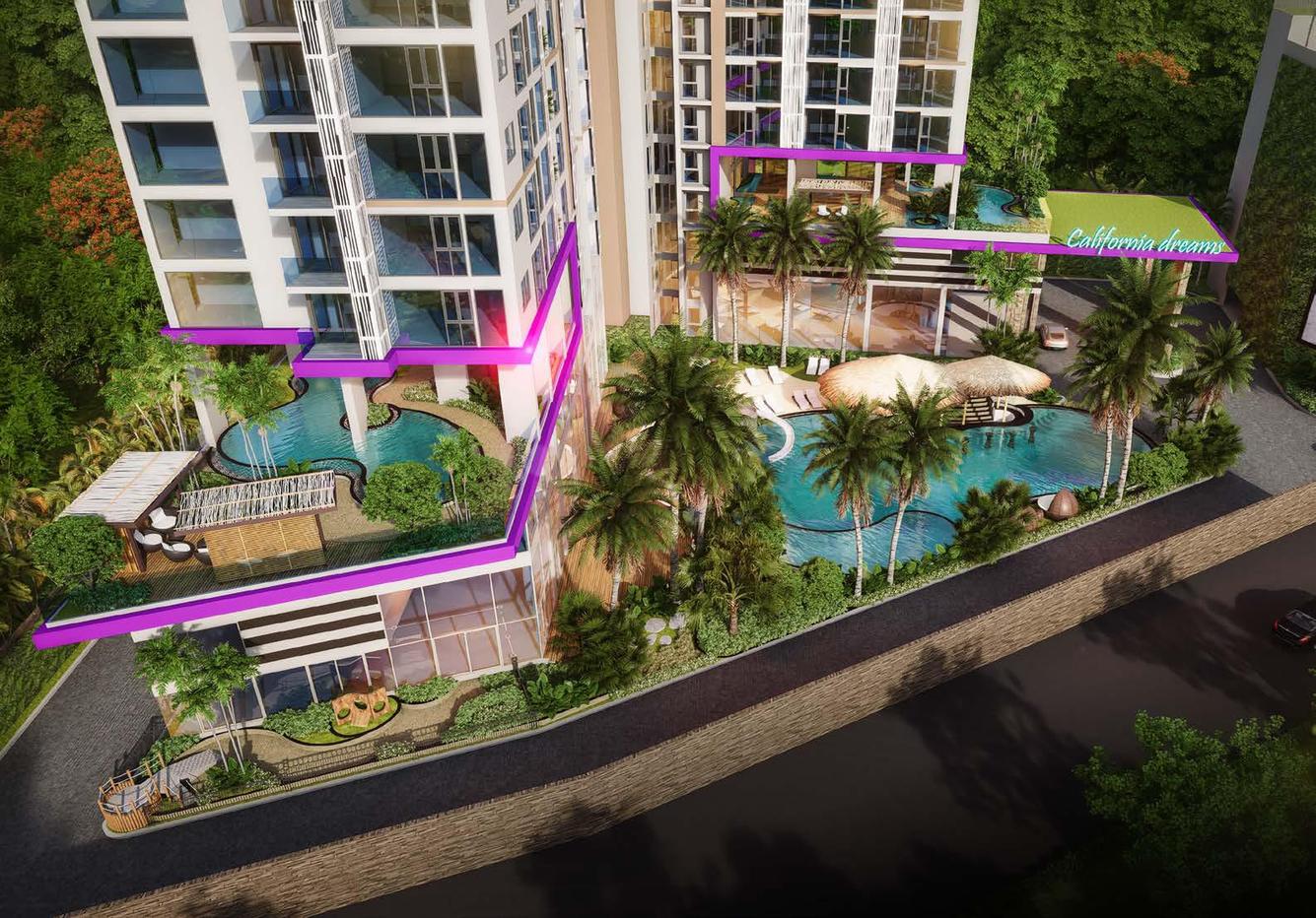 รูป The Riviera Santa Monica 3 Bedroom for Sale, Jomtien - รูปที่ 5/21