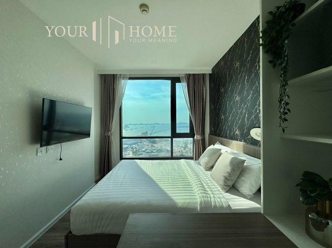 รูป Penthouse วิวทะเลสุดหรู KnightsBridge ศรีราชา – 3 ห้องนอน 3 ห้องน้ำ ห้องใหญ่ 122 ตร.ม. - รูปที่ 20/21