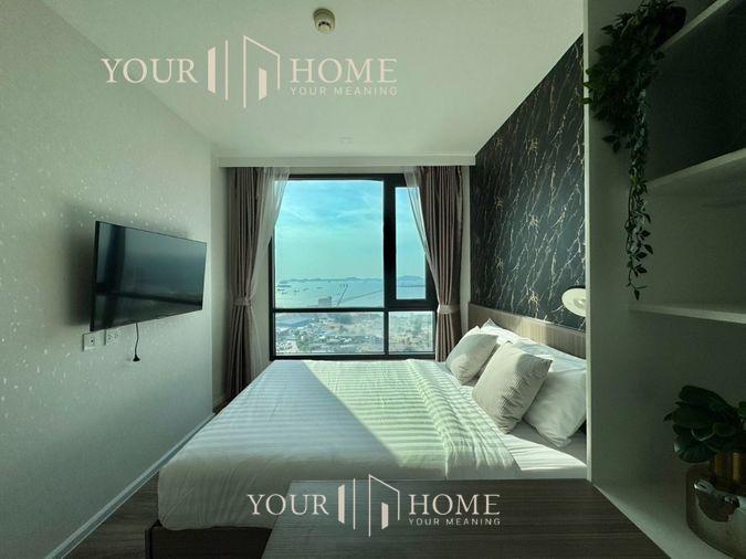 รูป Penthouse วิวทะเลสุดหรู KnightsBridge ศรีราชา – 3 ห้องนอน 3 ห้องน้ำ ห้องใหญ่ 122 ตร.ม. - รูปที่ 20/21
