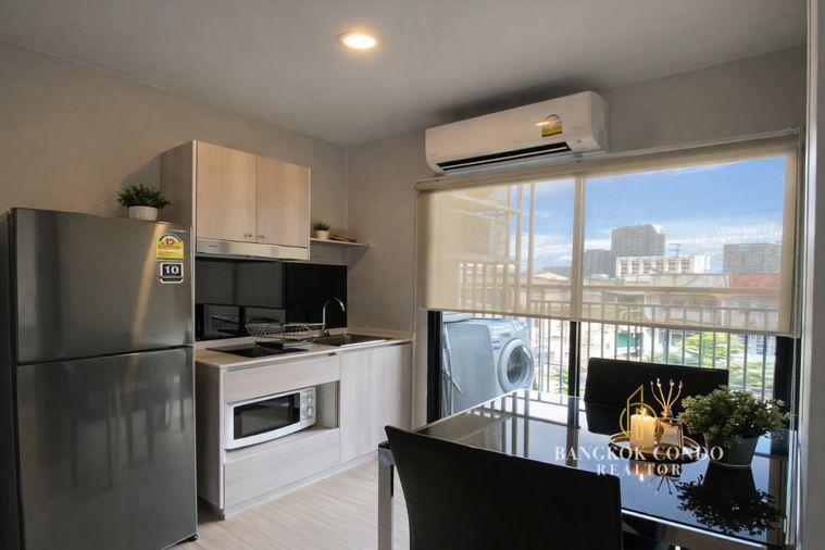 รูป 🍀🍀🍀Prime condo Location 🚆ให้เช่า📍 เดอะทรี อ่อนนุช สเตชั่น 🌹🌹 (Line:@rent2022) พร้อมเข้าอยู่ ✨ A10785 - รูปที่ 4/10