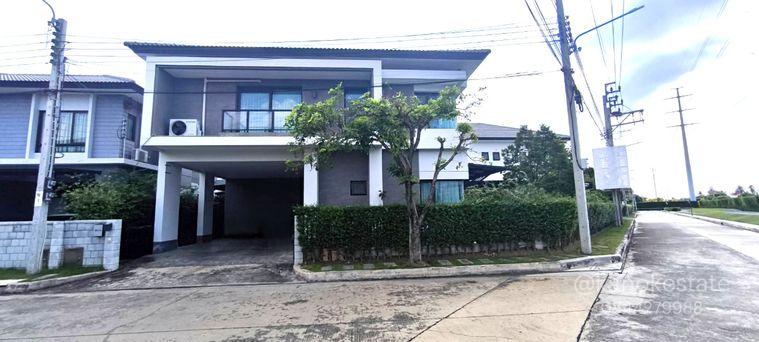 picture Single house for sale, Centro Ratchaphruek Suan Phak, corner unit. - 2/17