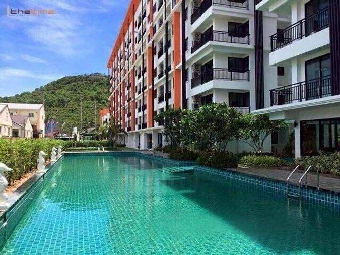 picture Affordable condo at The Time, behind Kasetsart University Sriracha. Beautiful room, move in Ready - 1/6