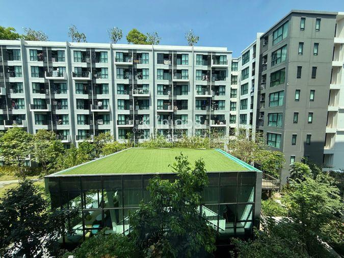 รูป 💎ให้เช่าคอนโด📣 Kave Town Space 🌿 ห้องใหญ่ วิวสวนในโครงการ บรรยากาศร่มรื่น ติด Mingle Mall เดินออกมาถึงเลย ✨ - รูปที่ 8/8