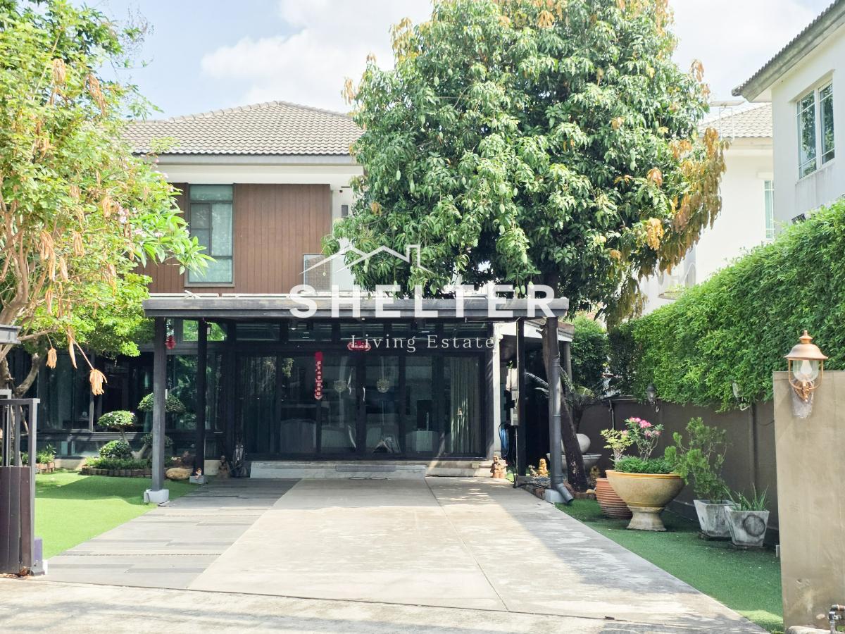 รูป บ้านเดี่ยว ใกล้รถไฟฟ้าสายสีส้มและสีเหลือง เชื่อมต่อได้ทั้ง ศรีนครินทร์-พัฒนาการ-พระราม 9 🚃 - รูปที่ 1/45