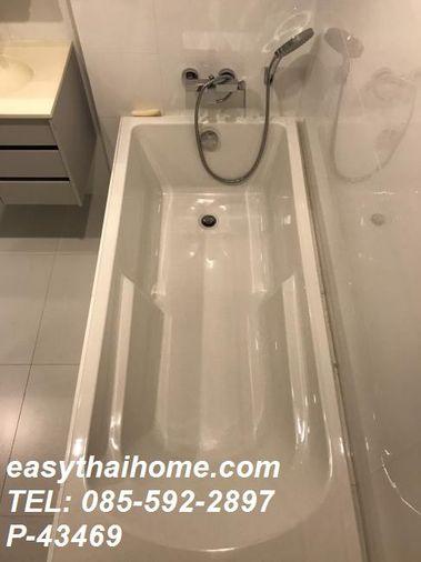 รูป P-43469 วิวเมืองสวย! เฮช คิว บาย แสนสิริ 1 Bed พร้อมเฟอร์ฯหรู ใกล้ BTS ทองหล่อ : วัฒนา | Line Id @easythaihome | 085-592-2897 - รูปที่ 18/21