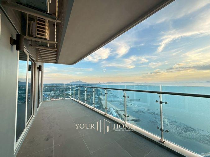 picture Panoramic 180° Sea View Corner Unit at The Symphony Bang Phra–Sriracha | 2 Bedrooms, 2 Bathrooms - 2/24