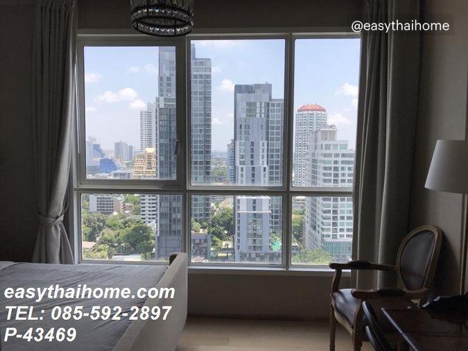 รูป P-43469 วิวเมืองสวย! เฮช คิว บาย แสนสิริ 1 Bed พร้อมเฟอร์ฯหรู ใกล้ BTS ทองหล่อ : วัฒนา | Line Id @easythaihome | 085-592-2897 - รูปที่ 12/21
