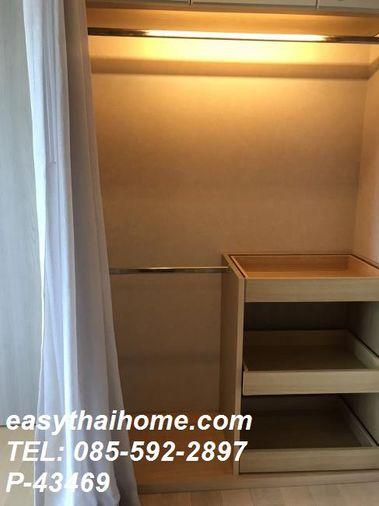 รูป P-43469 วิวเมืองสวย! เฮช คิว บาย แสนสิริ 1 Bed พร้อมเฟอร์ฯหรู ใกล้ BTS ทองหล่อ : วัฒนา | Line Id @easythaihome | 085-592-2897 - รูปที่ 16/21