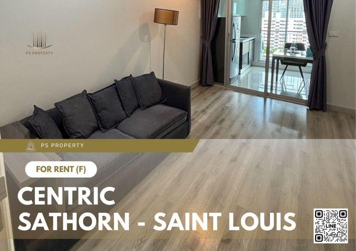 รูป ให้เช่า 🔥 Centric Sathorn - Saint Louis 🔥 เฟอร์นิเจอร์ และ เครื่องใช้ไฟฟ้าครบ ใกล้ BTS เซนต์หลุยส์ - รูปที่ 1/10