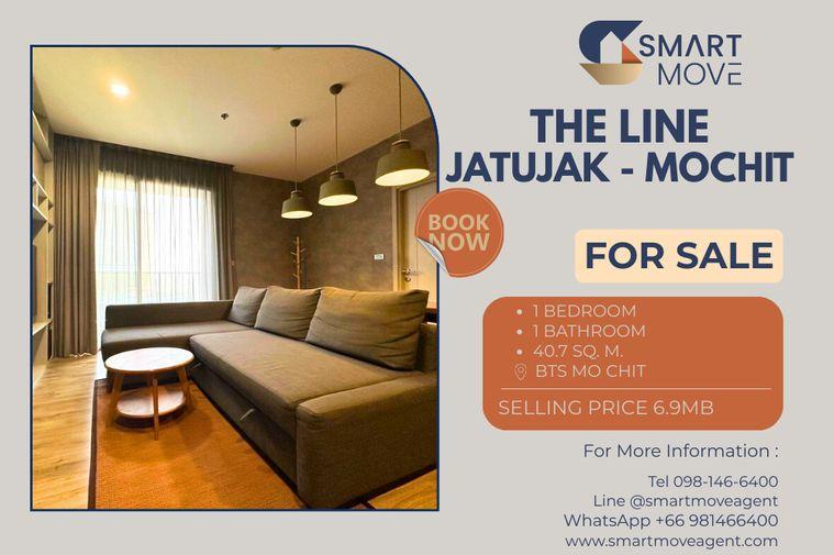 รูป 🔥 สำหรับขาย !!🔥 Code C20250700050..........The Line Jatujak - Mochit, 1 ห้องนอน, 1 ห้องน้ำ, ชั้นสูง 23++, แต่งครบ, ราคาพิเศษ!!📣📣 - รูปที่ 1/9