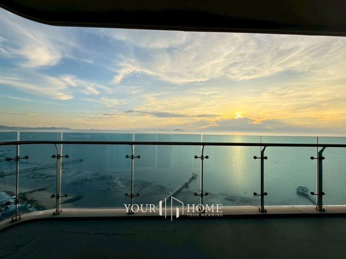 picture Panoramic 180° Sea View Corner Unit at The Symphony Bang Phra–Sriracha | 2 Bedrooms, 2 Bathrooms - 4/24