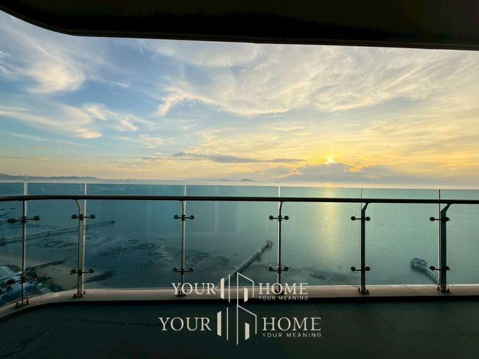 picture Panoramic 180° Sea View Corner Unit at The Symphony Bang Phra–Sriracha | 2 Bedrooms, 2 Bathrooms - 4/24