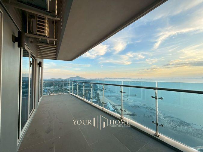 picture Panoramic 180° Sea View Corner Unit at The Symphony Bang Phra–Sriracha | 2 Bedrooms, 2 Bathrooms - 5/24