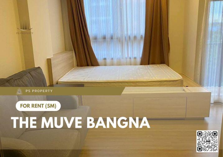 รูป ให้เช่า 🔥 The muve bangna 🔥 เฟอร์นิเจอร์ และ เครื่องใช้ไฟฟ้าครบ ใกล้ BTS บางนา - รูปที่ 1/8