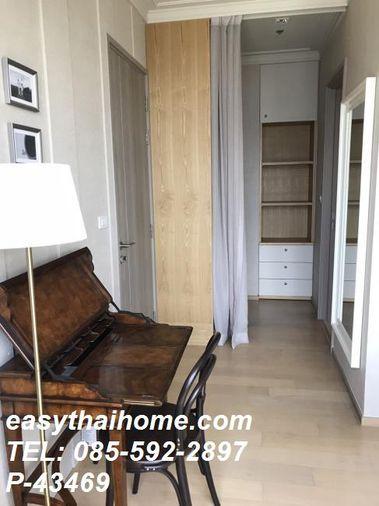รูป P-43469 วิวเมืองสวย! เฮช คิว บาย แสนสิริ 1 Bed พร้อมเฟอร์ฯหรู ใกล้ BTS ทองหล่อ : วัฒนา | Line Id @easythaihome | 085-592-2897 - รูปที่ 13/21