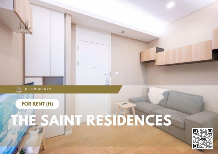 รูป ให้เช่า 📍 The Saint Residences 📍 เฟอร์นิเจอร์ และ เครื่องใช้ไฟฟ้าครบ ใกล้ BTS ห้าแยกลาดพร้าว - รูปที่ 1/11