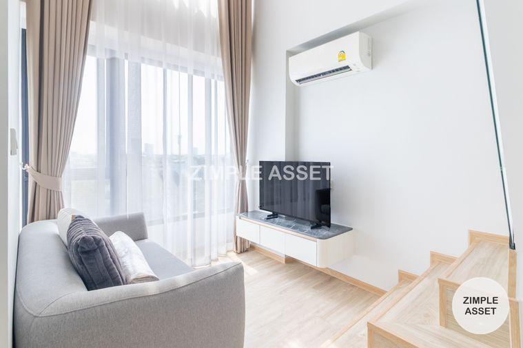 รูป 🔥คอนโดให้เช่าตรงจากโครงการESQUE Sukhumvit101/1 ห้องใหม่พร้อมเฟอร์ฯ ห้องLoft 2 ชั้น เริ่มต้น 24,000 บาท รับเช่าระยะสั้น พร้อมเข้าอยู่ ใกล้BTSปุณณวิถี - รูปที่ 6/43