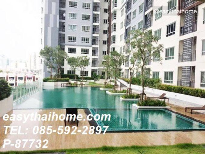 รูป P-87732 วิวเมืองสวย! เดอะ ทรัสต์ รัชดา-พระราม 3! 1.8 ลบ. : เขตยานนาวา | Line Id @easythaihome | 085-592-2897 - รูปที่ 11/11