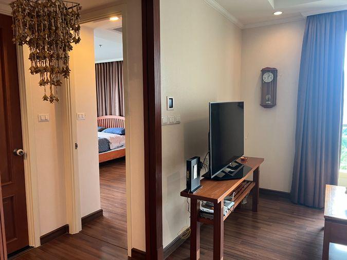 picture For sale Supalai Elite Sathorn Suanplu, beautiful room with classic wood tones. I'm already comfortable. | Code DS1248 Line: @Dstay - 9/15