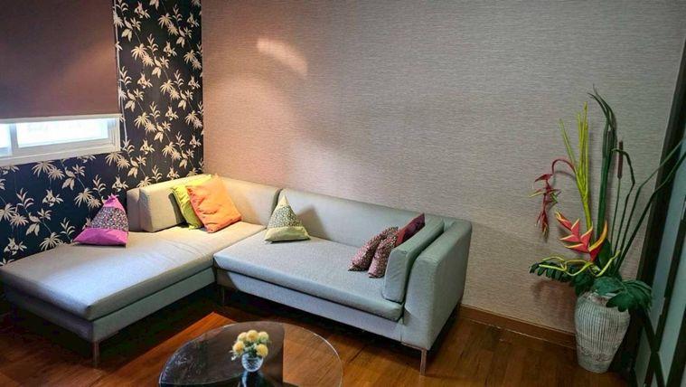 รูป ขาย The peak residence sukhumvit15 ห้องสวย ตกแต่งสไตล์คลาสสิก ราคาดีมาก เฟอร์ครบ | Code DS2345 Line: @Dstay - รูปที่ 3/13