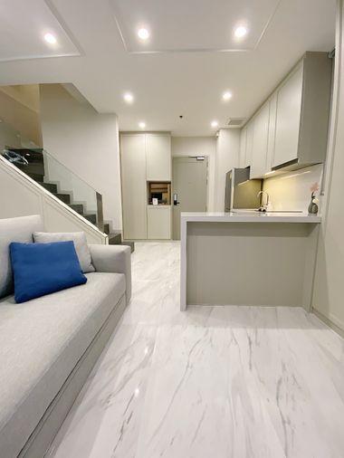 รูป Best Price ✨ ขาย Ideo Q Phaythai Duplex ตกแต่งลัคชูรี่มาก เฟอร์ครบ น่าอยู่ เดินทางสะดวก | Code DS2026 Line : @Dstay - รูปที่ 6/10
