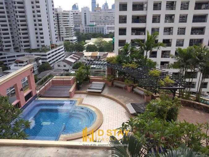 รูป ขาย สุขุมวิท ซิตี้ รีสอร์ท ห้องสวย เฟอร์ครบ ชั้นสูง วิวสระว่ายน้ำ | Code: DS1601 Line: @Dstay - รูปที่ 13/13