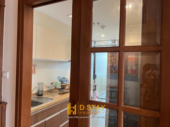 picture For sale Supalai Elite Sathorn Suanplu, beautiful room with classic wood tones. I'm already comfortable. | Code DS1248 Line: @Dstay - 10/15