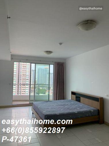 picture P-47361 River View Studio at Supalai River Place: Iconsiam Nearby, 9,500 THB! Line Id: @easythaihome 085-592-2897 - 2/5