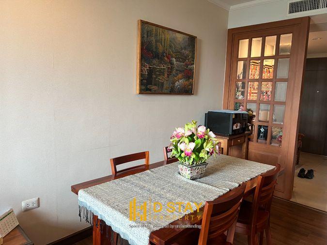 picture For sale Supalai Elite Sathorn Suanplu, beautiful room with classic wood tones. I'm already comfortable. | Code DS1248 Line: @Dstay - 8/15
