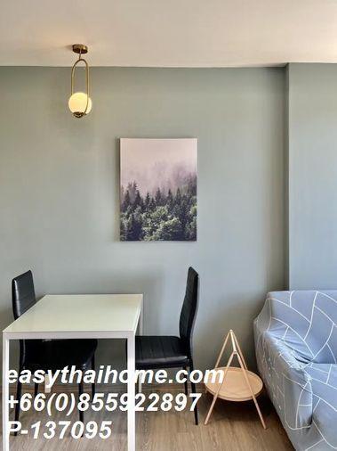 รูป P-137095 พร้อมอยู่! Dolce Lasall วิวเมืองสวย, ใกล้ BTS! 2.69 ล้านLine Id: @easythaihome 085-592-2897 - รูปที่ 7/12