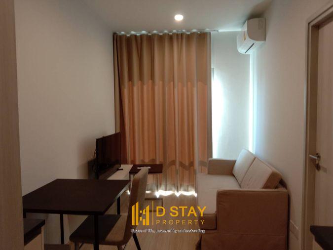 picture For sale: Noble Revolve Ratchada 2, beautiful unit, great price, high floor, amazing city view. Code DS1499 Line: @Dstay - 3/9