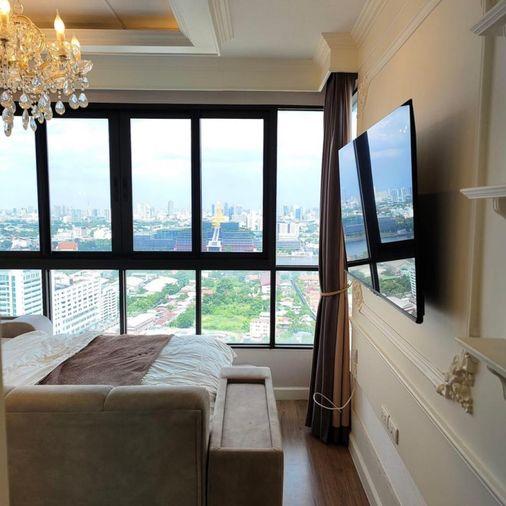 picture 🏙️✨ Condo for Rent – Large Room with River View + MRT at the Front of the Project ✨ - 2/12