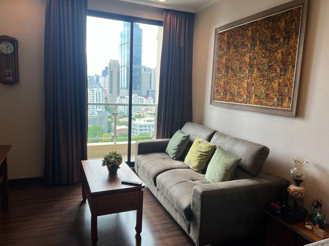 picture For sale Supalai Elite Sathorn Suanplu, beautiful room with classic wood tones. I'm already comfortable. | Code DS1248 Line: @Dstay - 5/15