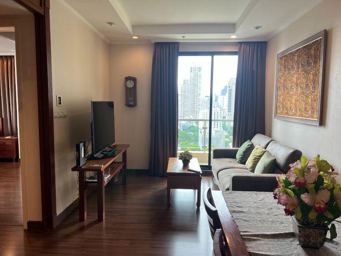 picture For sale Supalai Elite Sathorn Suanplu, beautiful room with classic wood tones. I'm already comfortable. | Code DS1248 Line: @Dstay - 7/15