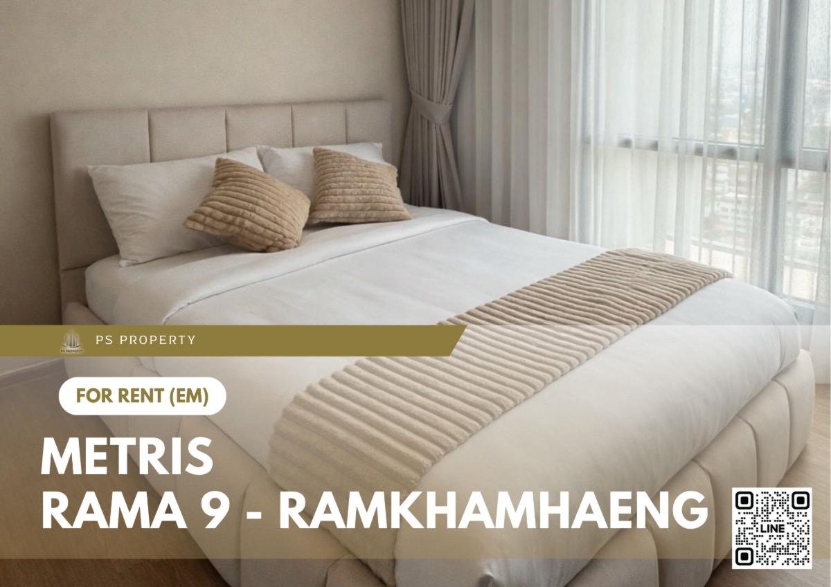 รูป ให้เช่า 📍 Metris Rama 9 - Ramkhamhaeng 📍 เฟอร์นิเจอร์ และ เครื่องใช้ไฟฟ้าครบ ใกล้ Airport Link รามคำแหง - รูปที่ 1/9