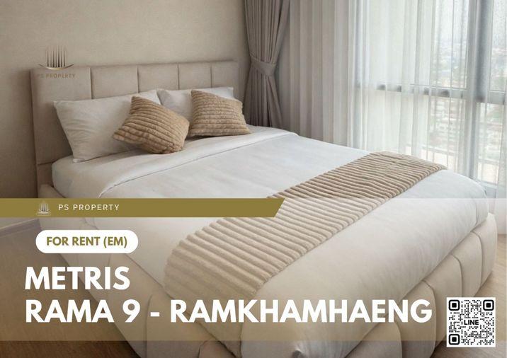 รูป ให้เช่า 📍 Metris Rama 9 - Ramkhamhaeng 📍 เฟอร์นิเจอร์ และ เครื่องใช้ไฟฟ้าครบ ใกล้ Airport Link รามคำแหง - รูปที่ 1/9