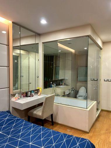 รูป ขาย ดิ แอดเดรส อโศก ห้องสวย พร้อมอ่างอาบน้ำ ชั้นสูง วิวเมือง ราคาดีมาก ตกแต่งพร้อมเข้าอยู่ | Code DS1628 Line: @Dstay - รูปที่ 18/18