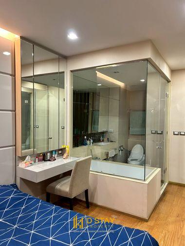 รูป ขาย ดิ แอดเดรส อโศก ห้องสวย พร้อมอ่างอาบน้ำ ชั้นสูง วิวเมือง ราคาดีมาก ตกแต่งพร้อมเข้าอยู่ | Code DS1628 Line: @Dstay - รูปที่ 18/18