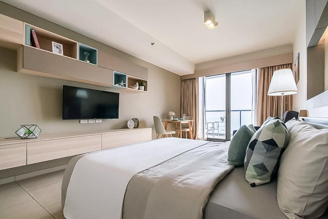 รูป Sea view Studio Condominium for Rent at Zire Wongamat - รูปที่ 5/10