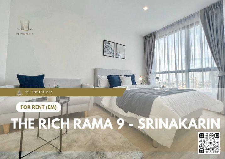 รูป ให้เช่า ✨ The Rich Rama 9 - Srinakarin ✨ เฟอร์นิเจอร์ และ เครื่องใช้ไฟฟ้าครบ ใกล้ Airport Link - รูปที่ 1/11