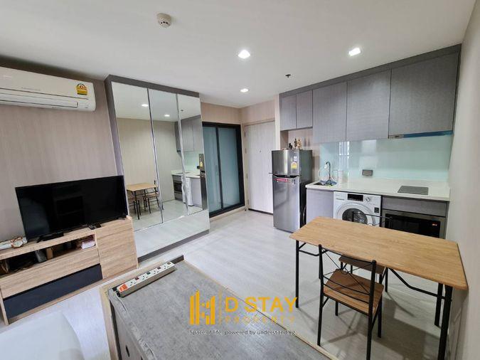 รูป ขาย ริทึ่ม สุขุมวิท 36-38 ห้องสตูดิโอ ตกแต่งพร้อมเข้าอยู่ เฟอร์ครบ ชั้นสูง วิวเมือง ราคาดีมาก | Code DS1626 Line : @Dstay - รูปที่ 7/10