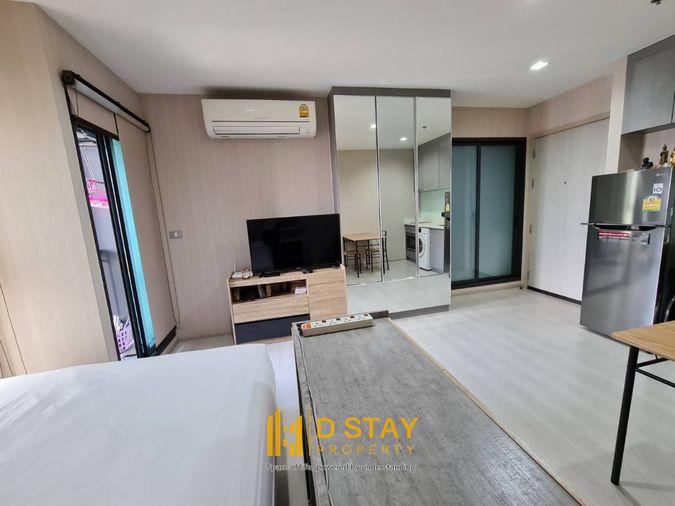 รูป ขาย ริทึ่ม สุขุมวิท 36-38 ห้องสตูดิโอ ตกแต่งพร้อมเข้าอยู่ เฟอร์ครบ ชั้นสูง วิวเมือง ราคาดีมาก | Code DS1626 Line : @Dstay - รูปที่ 2/10